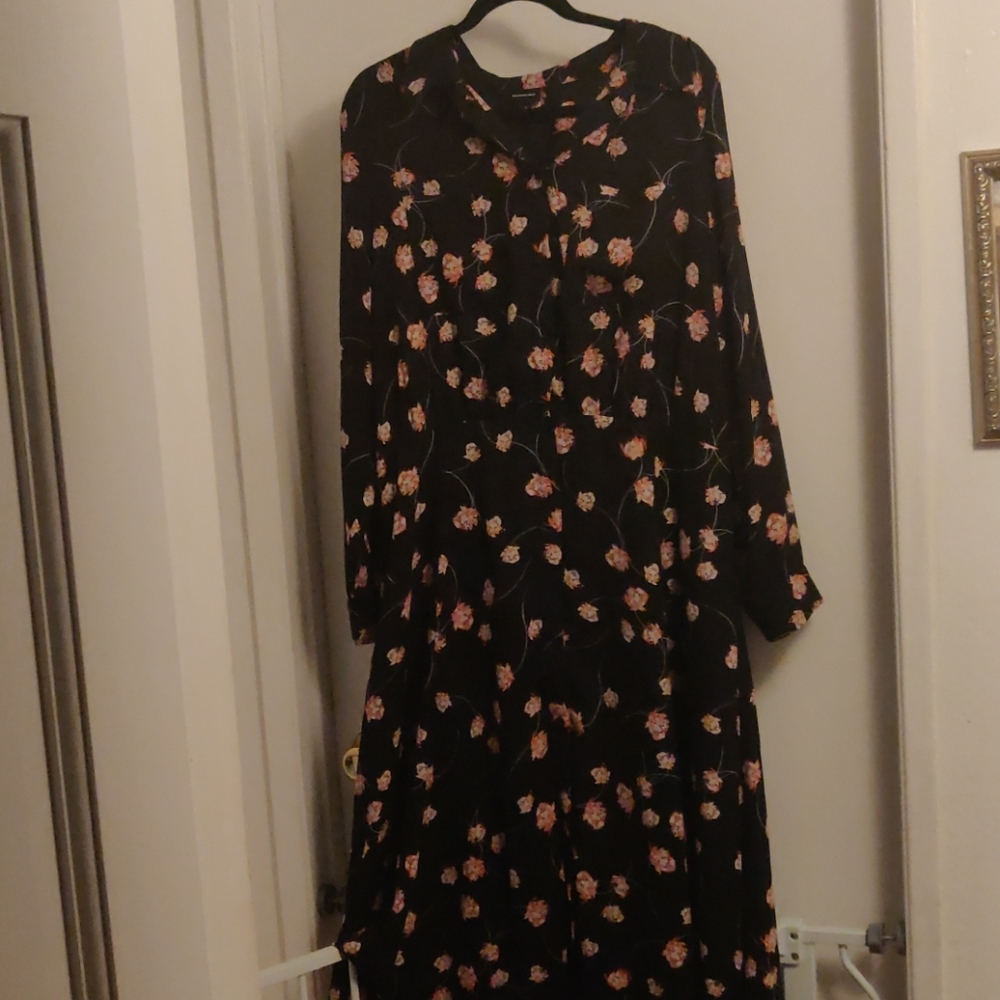 Who what wear xl button up midi dress
